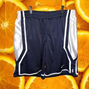 Nike Hoops Men's Navy‎ and White Basketball Shorts
